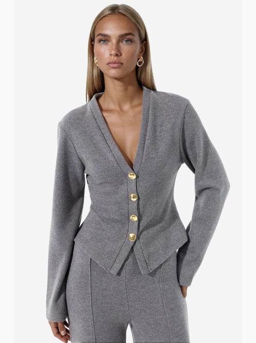 Cardigan en mélange de coton busem - Kiabi