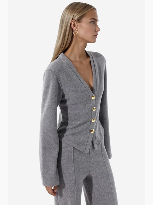 Cardigan en mélange de coton busem - Kiabi