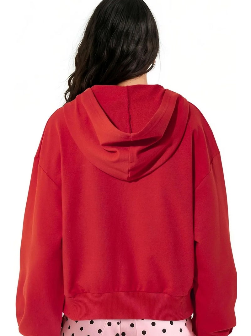 Cardigan en mélange de coton busem Rouge - Kiabi