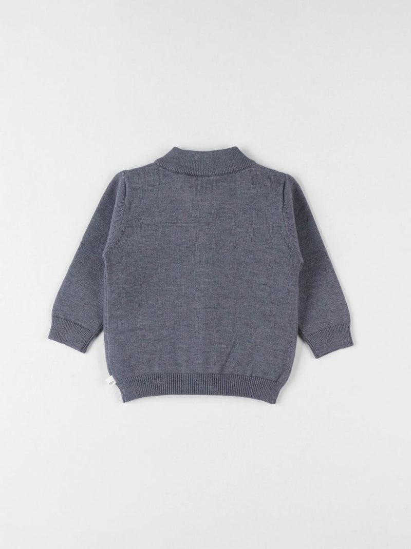 Cardigan en tricot, anthracite Noukie's Gris - Kiabi
