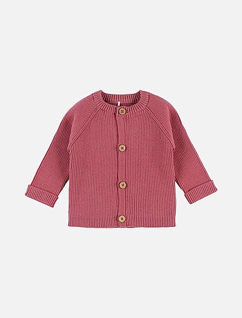 Cardigan en tricot bio fin Noukie's