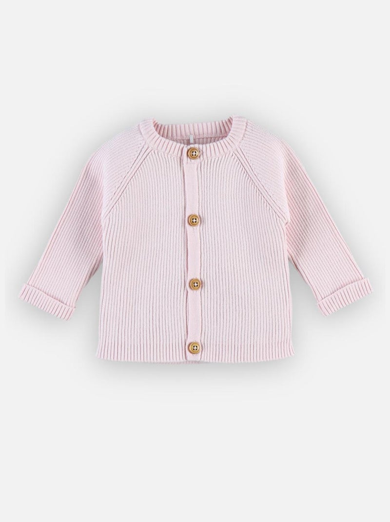 Cardigan en tricot, clair Noukie's Rose - Kiabi