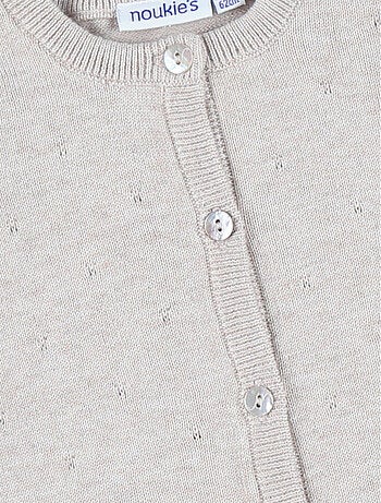 Cardigan en Tricot, Coton Noukie's