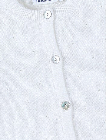 Cardigan en Tricot, Coton Noukie's