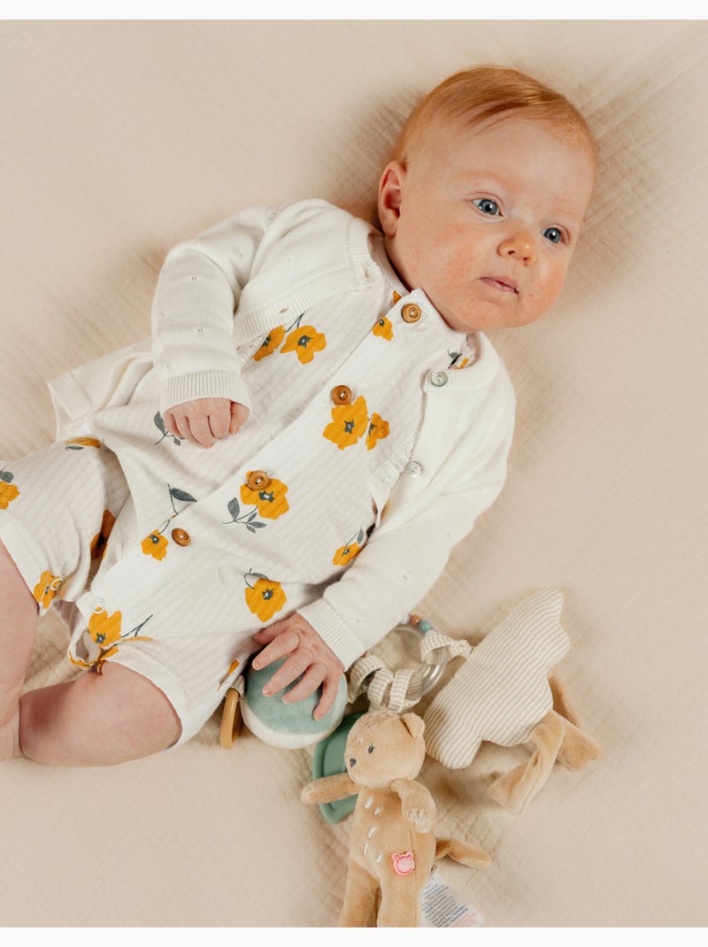 Cardigan en Tricot, Coton Noukie's Blanc - Kiabi