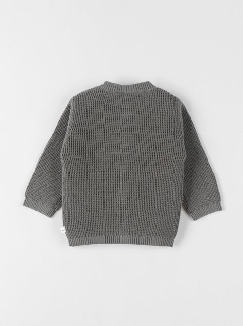 Cardigan en Tricot, Coton Noukie's - Kiabi