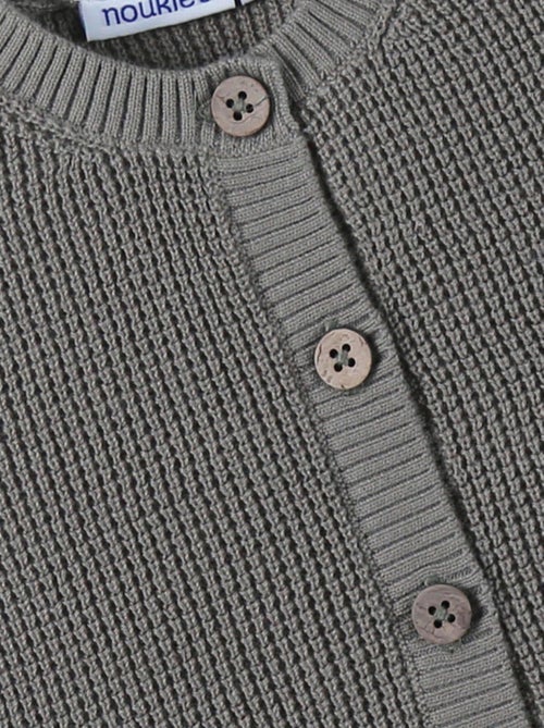 Cardigan en Tricot, Coton Noukie's - Kiabi