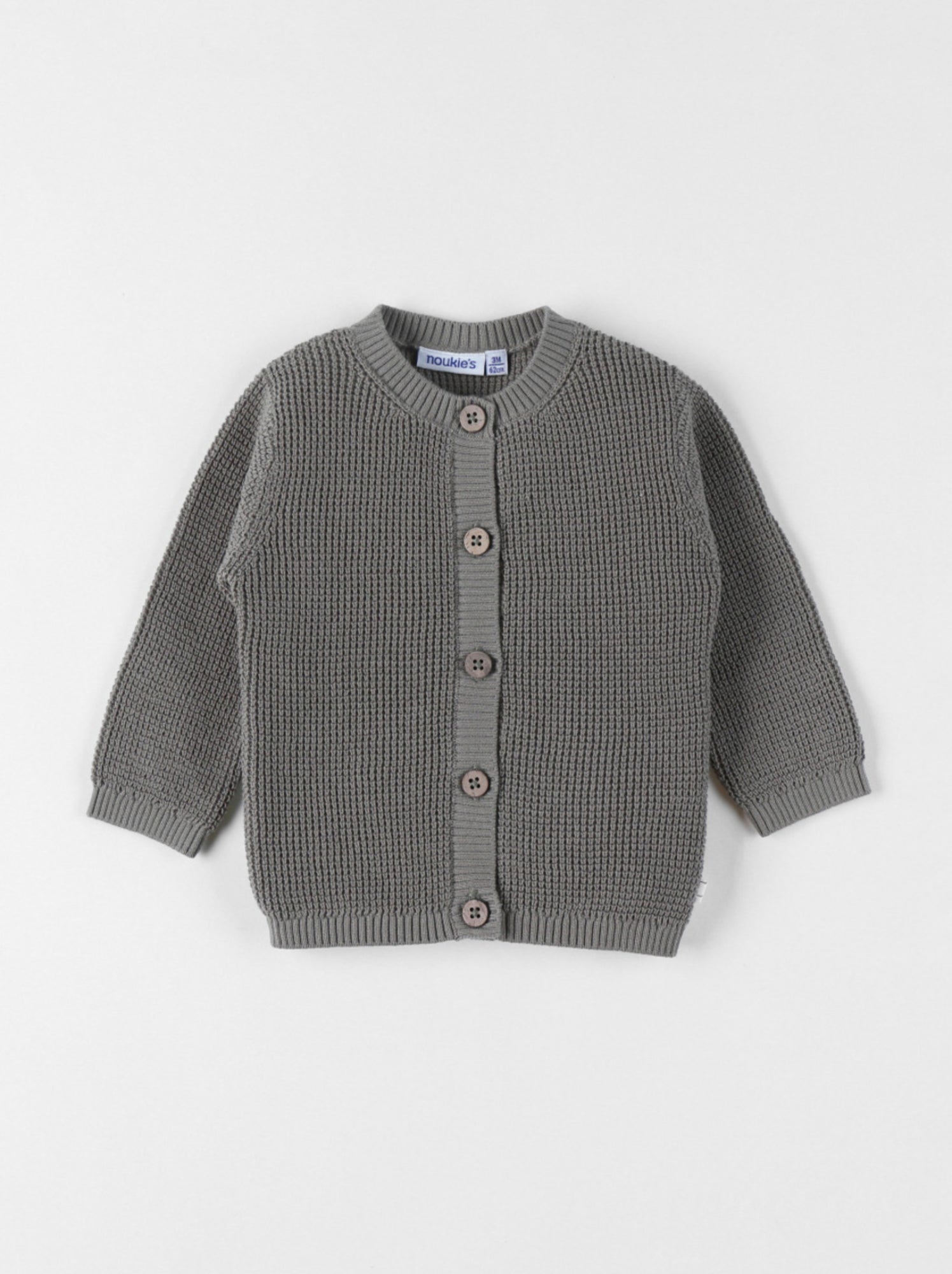Cardigan Tricoté Main Vert Pour Bébé 0-6 Mois - Comme Neuf, Sans étiquettes, Fait Au Royaume-Uni