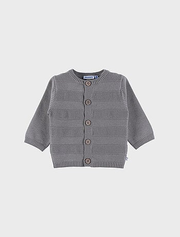 Cardigan en tricot kaki Noukie's