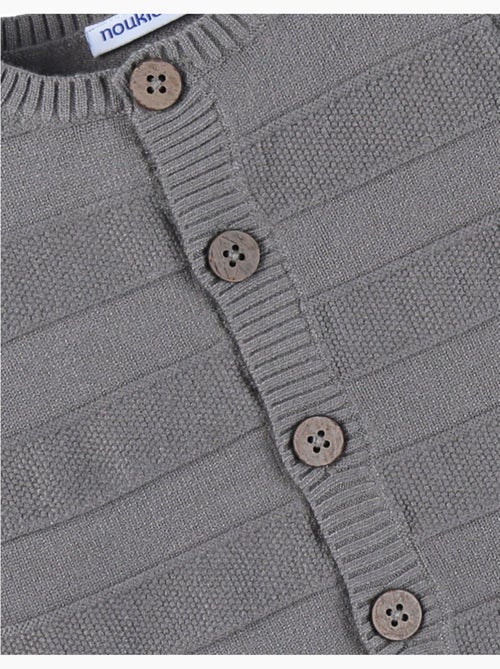 Cardigan en tricot kaki Noukie's - Kiabi