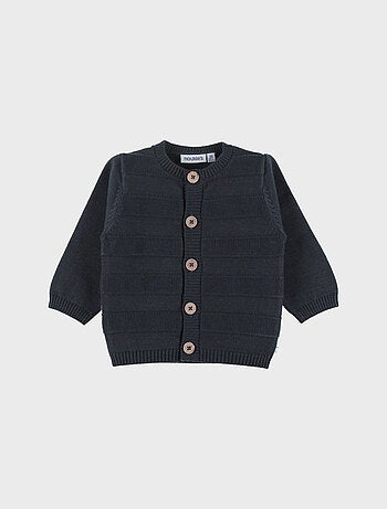 Cardigan en tricot navy Noukie's