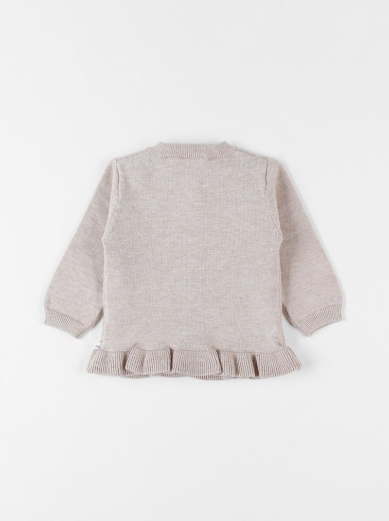 Cardigan en tricot Noukie's Beige - Kiabi