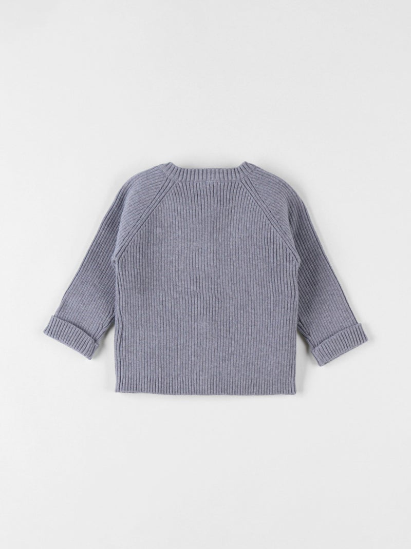 Cardigan en tricot Noukie's Gris - Kiabi