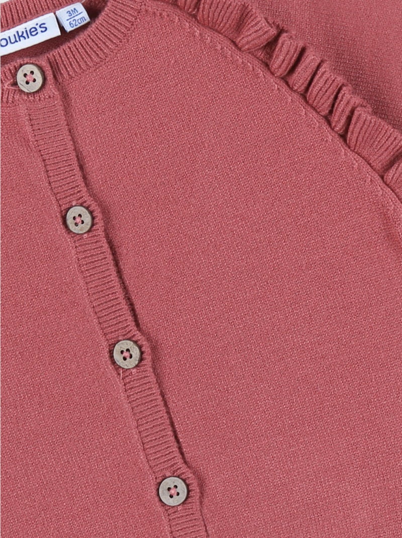 Cardigan en tricot Noukie's Rose - Kiabi