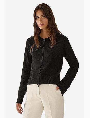 Cardigan en tricot zippé hiccup