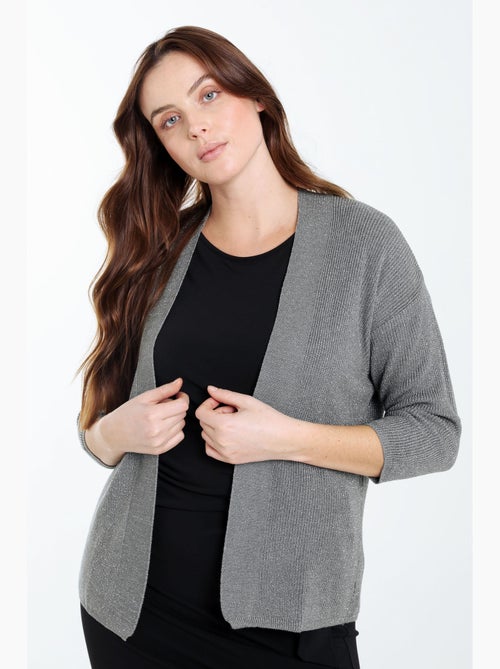 Cardigan en viscose avec lurex PAPRIKA - Kiabi