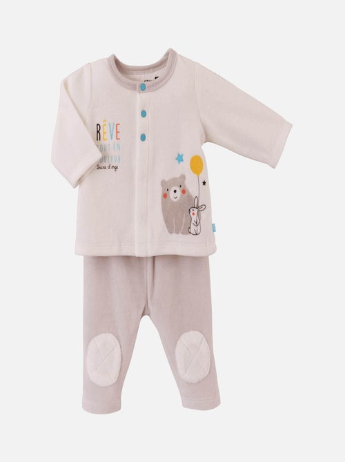CARDIGAN ET PANTALON CLEMON - Kiabi
