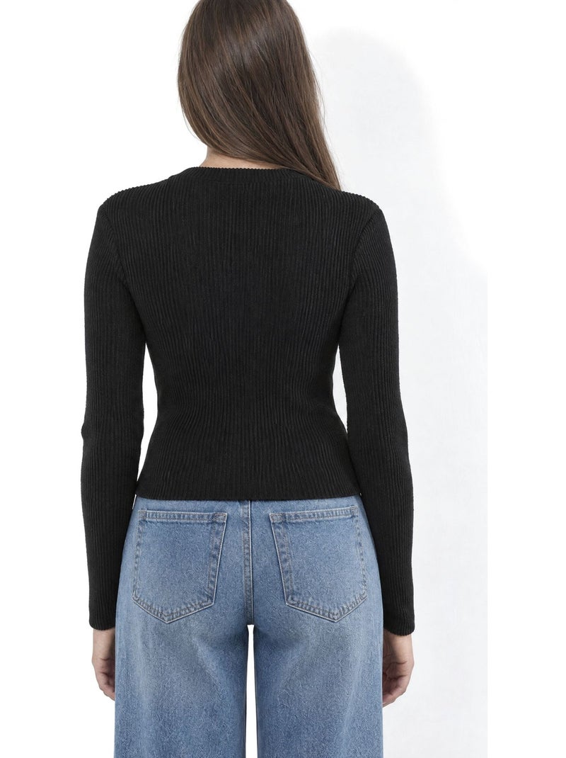 Cardigan femme busem Noir - Kiabi