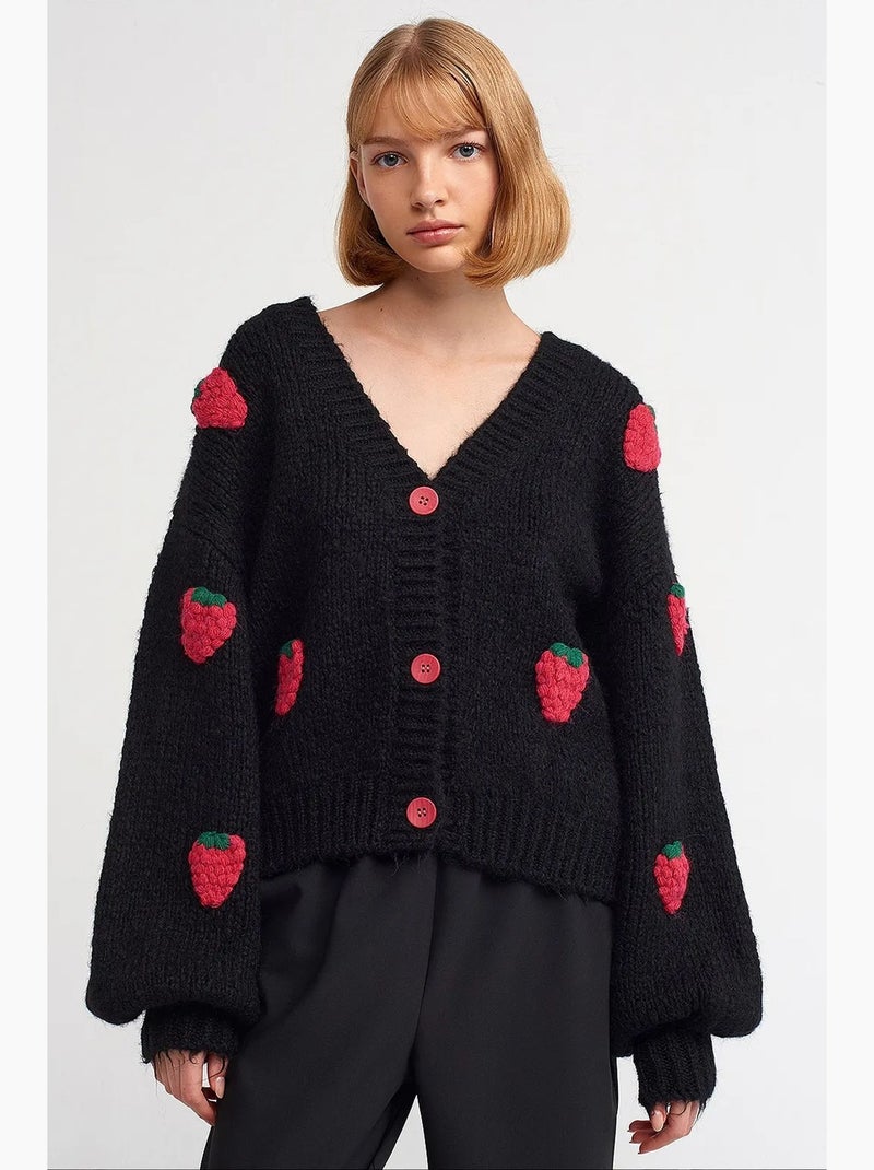 Cardigan femme dilvin Noir - Kiabi