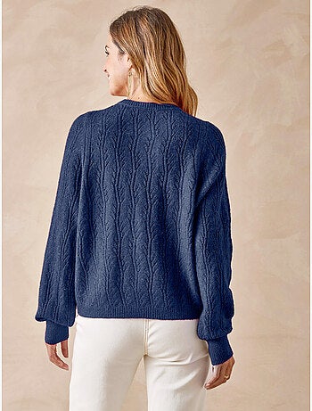 Cardigan femme en maille fantaisie - DAXON