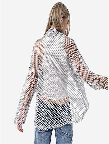 Cardigan femme en mélange de coton busem