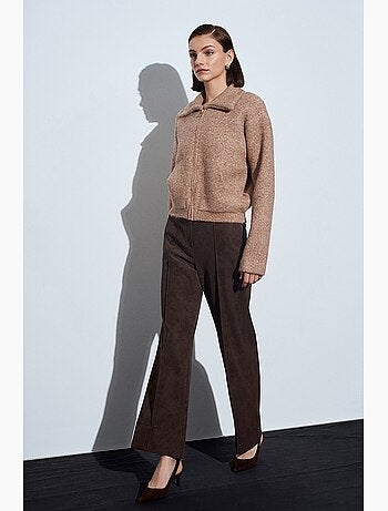Cardigan femme en mélange de laine dilvin