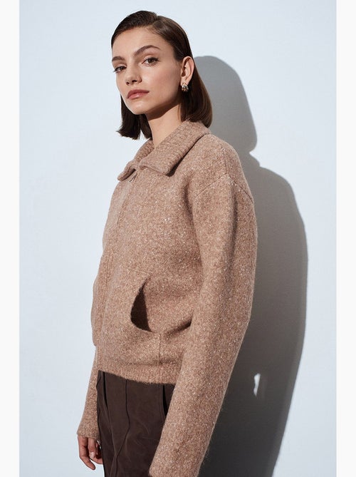 Cardigan femme en mélange de laine dilvin - Kiabi Cardigan femme en mélange de laine dilvin - Kiabi