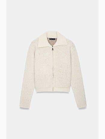 Cardigan femme en mélange de laine dilvin