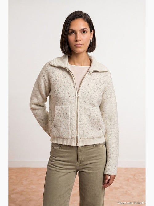 Cardigan femme en mélange de laine dilvin - Kiabi Cardigan femme en mélange de laine dilvin - Kiabi