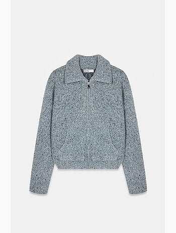 Cardigan femme en mélange de laine dilvin