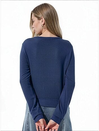 Cardigan femme en mélange de viscose busem