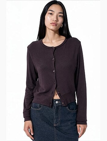 Cardigan femme en mélange de viscose busem
