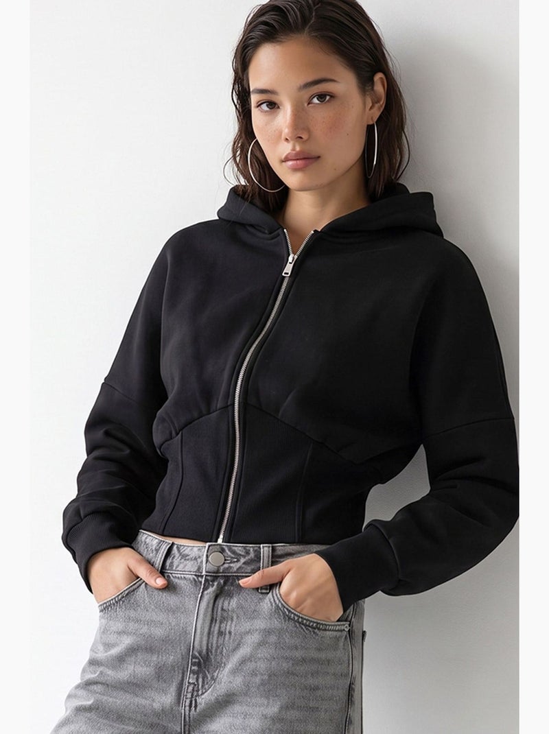 Cardigan femme mixray Noir - Kiabi
