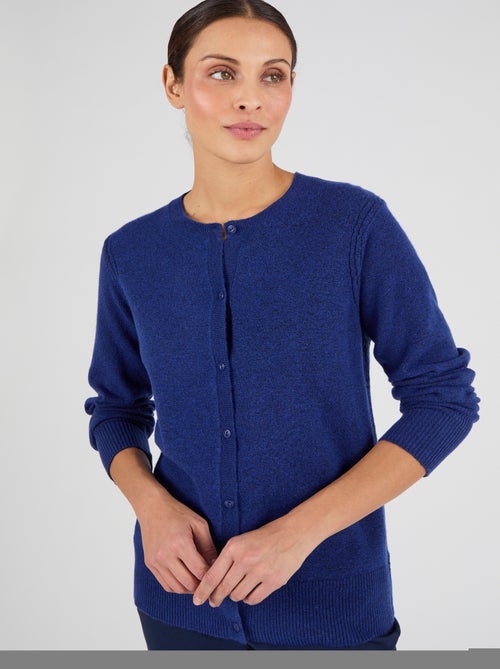 Cardigan fine maille Thermolactyl - Damart - Kiabi