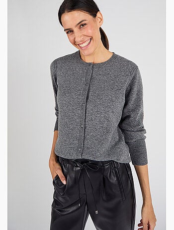 Cardigan fine maille Thermolactyl - Damart