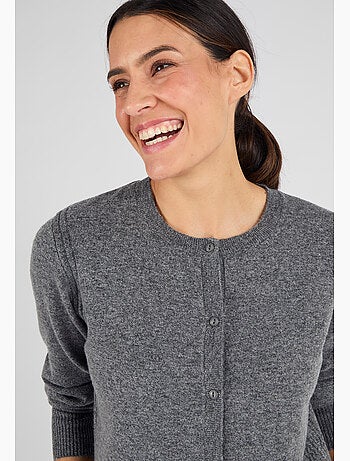 Cardigan fine maille Thermolactyl - Damart