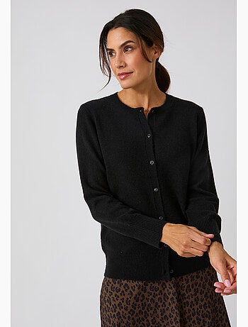 Cardigan fine maille thermolactyl - damart