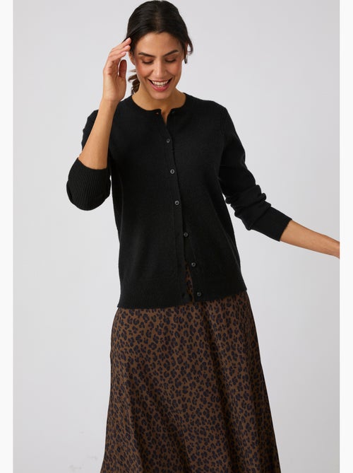 Cardigan fine maille thermolactyl - damart - Kiabi