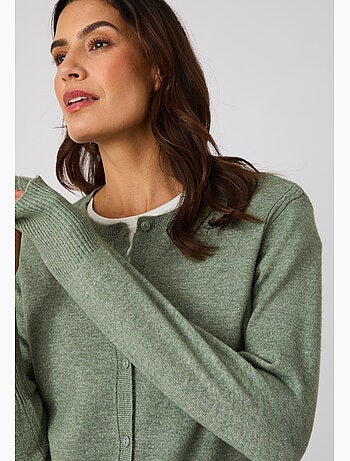 Cardigan fine maille thermolactyl - damart