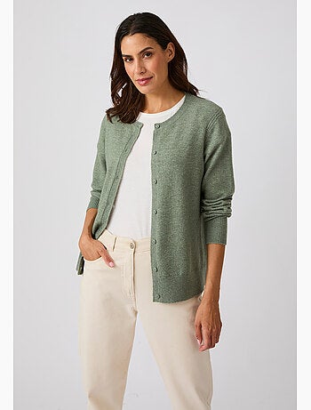 Cardigan fine maille thermolactyl - damart