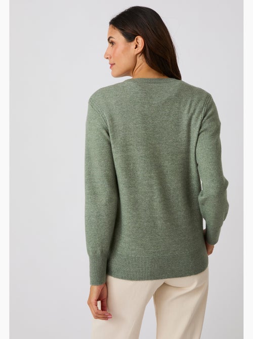Cardigan fine maille thermolactyl - damart - Kiabi Cardigan fine maille thermolactyl - damart - Kiabi