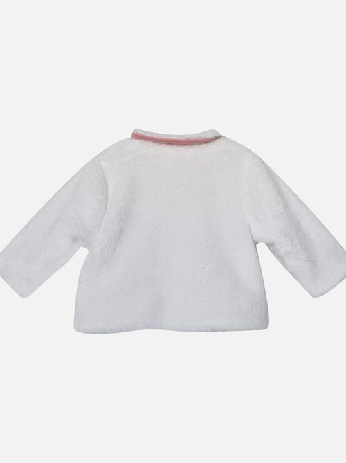 CARDIGAN FLEURA VELOURS DOUX - Kiabi