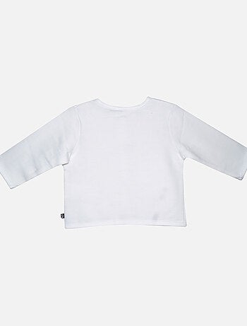 CARDIGAN GYPSOPHILE MOLLETON BEBE