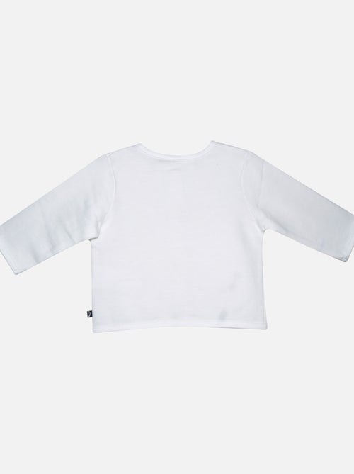 CARDIGAN GYPSOPHILE MOLLETON BEBE - Kiabi