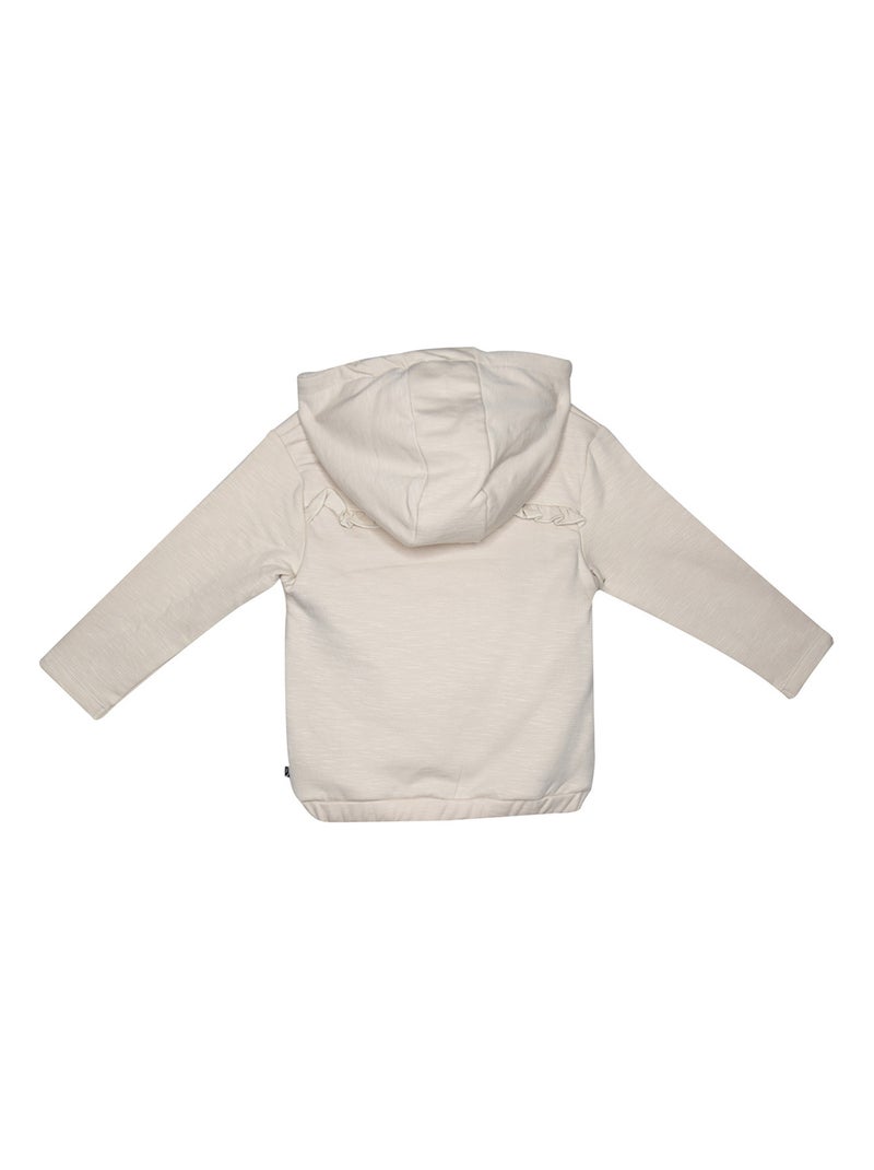 CARDIGAN JENIFER MOLLETON ENFANT Beige - Kiabi