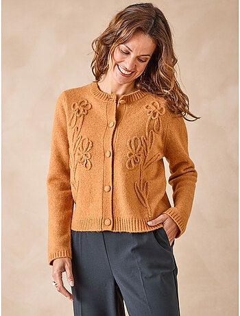 Cardigan laine et alpaga - DAXON