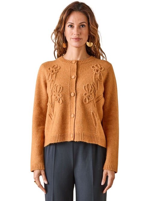 Cardigan laine et alpaga - DAXON - Kiabi