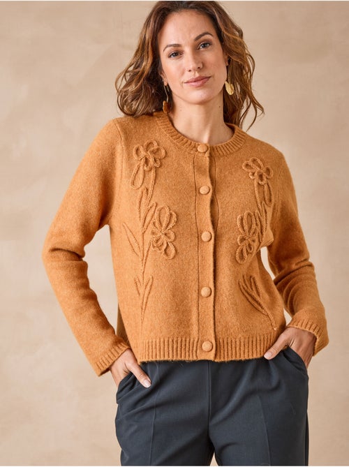 Cardigan laine et alpaga - DAXON - Kiabi
