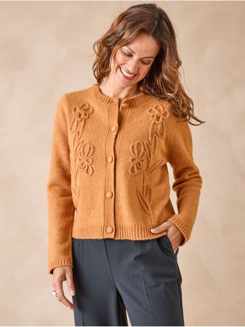 Cardigan laine et alpaga - DAXON - Kiabi