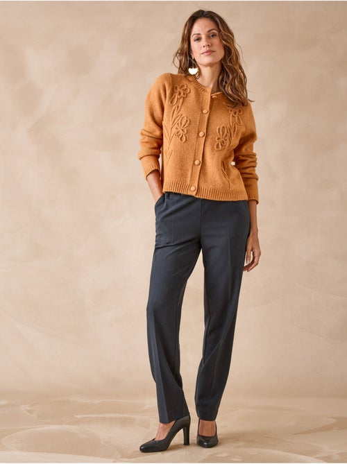 Cardigan laine et alpaga - DAXON - Kiabi